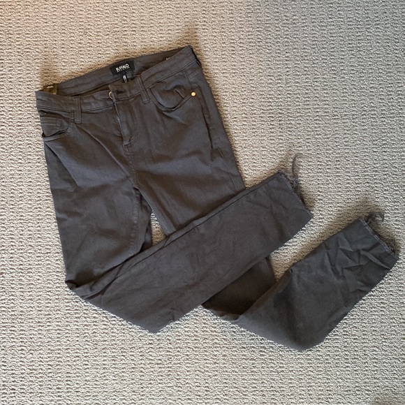 Buffalo David Bitton FAITH skinny jeans in dark grey - Picture 2 of 6